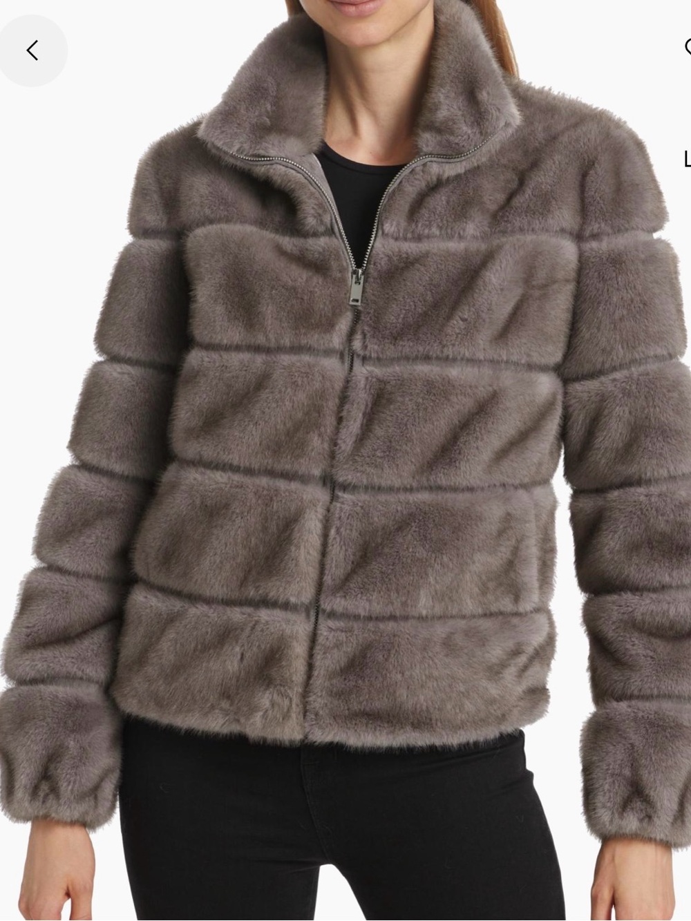 Generation Love Jodi Faux Fur Jacket